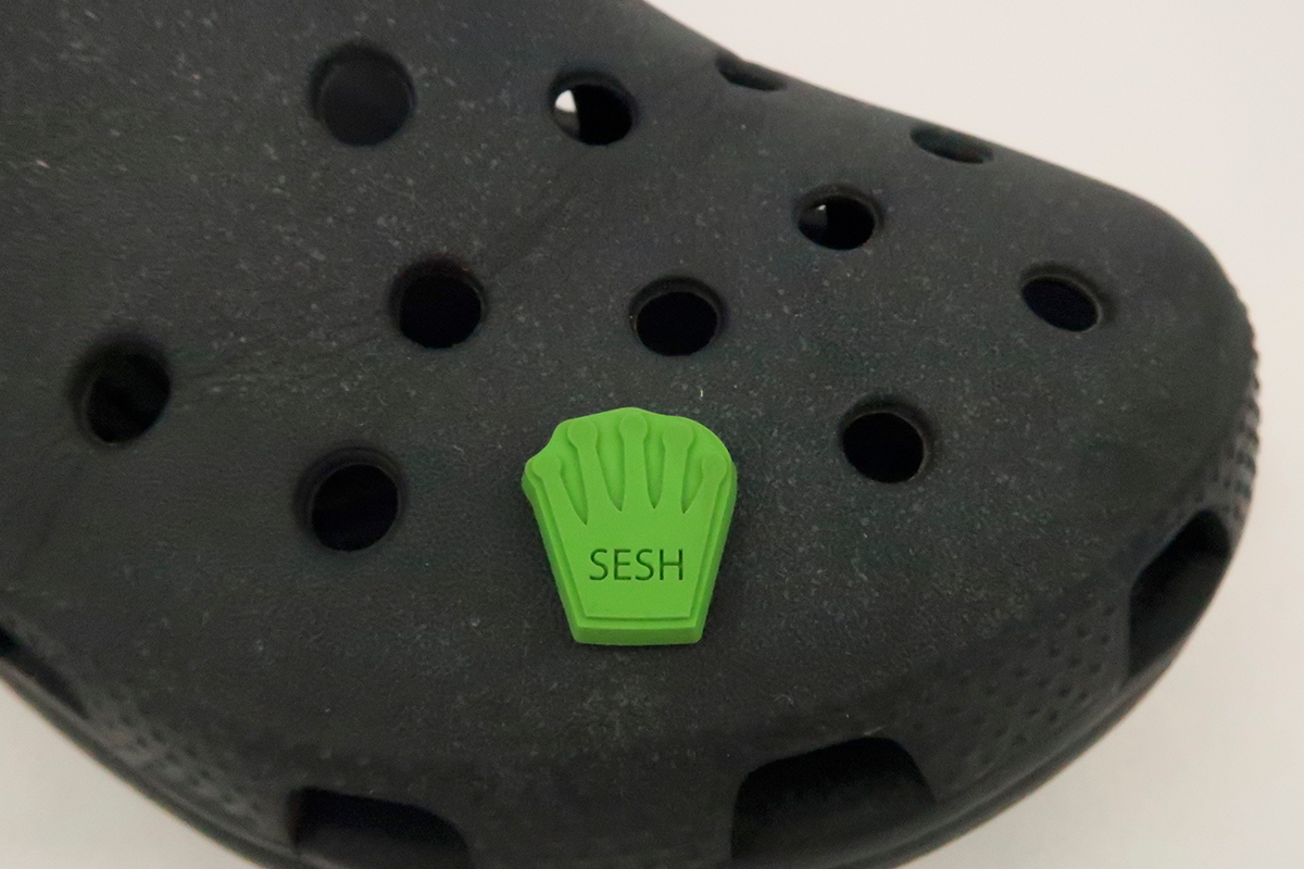 Green SESH Rolex Shoe Charm