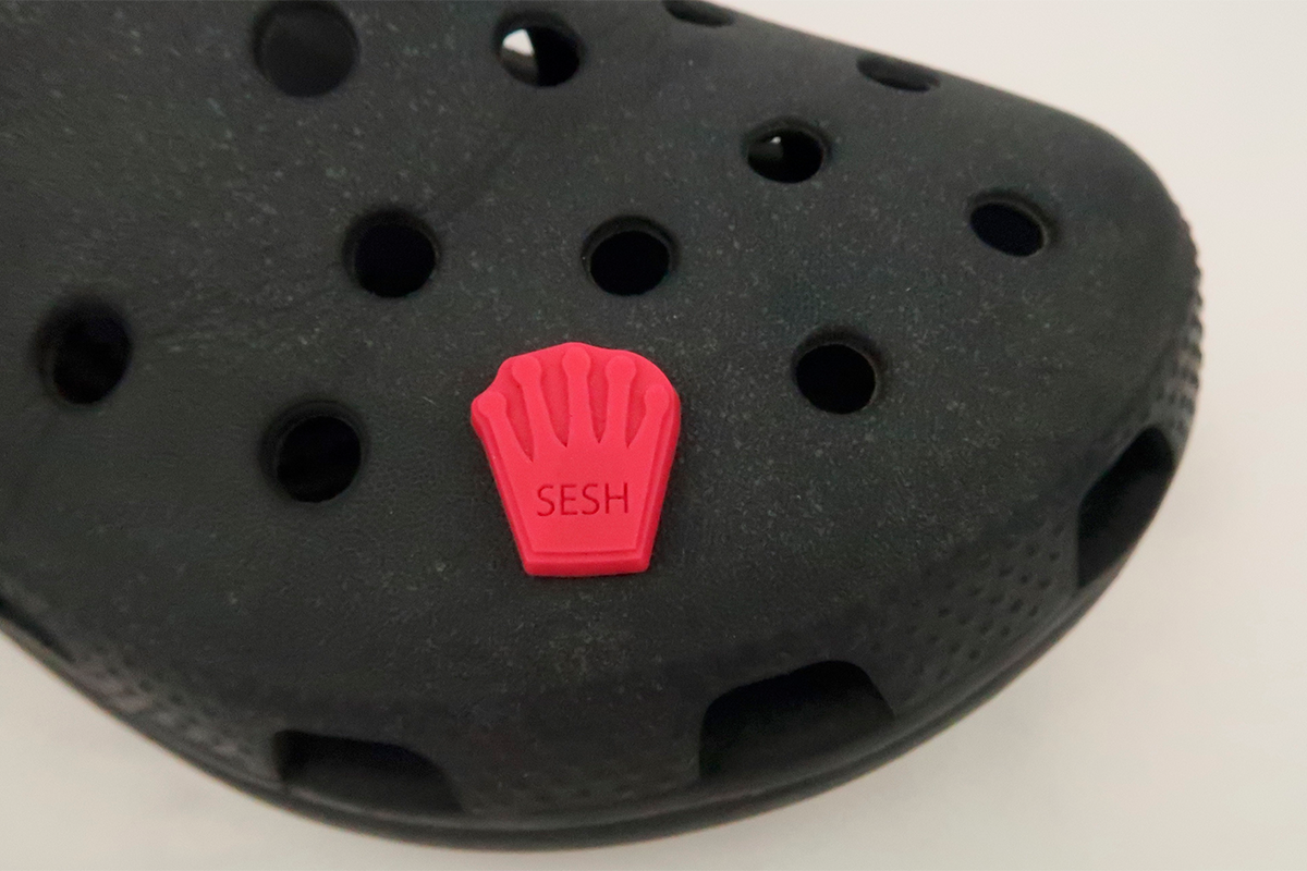 Pink SESH Rolex Shoe Charm