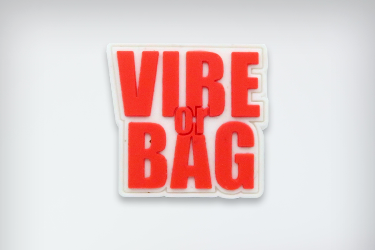 Red Vibe or Bag Shoe Charm
